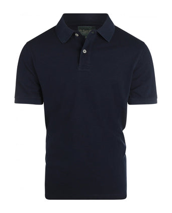 Polo piqué korte mouw | Navy Blauw