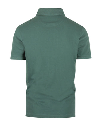 Polo piqué korte mouw | Groen