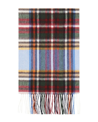 Sjaal Wol en Cashmere 30X190 | Blauw