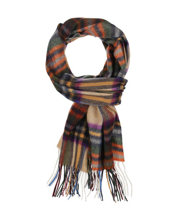Sjaal Wol en Cashmere 30X190 | Bruin
