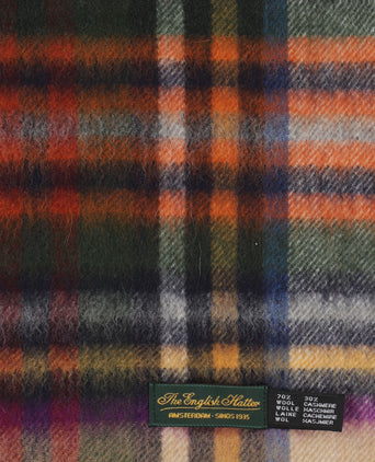 Sjaal Wol en Cashmere 30X190 | Bruin