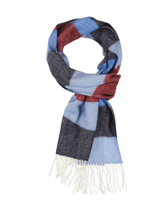 Sjaal Merinowol | Blauw