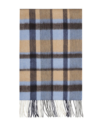 Sjaal Merinowol | Blauw