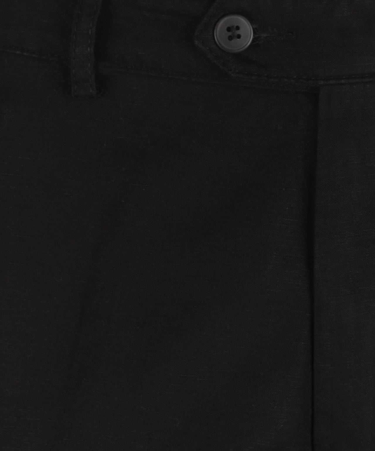 Linnen Katoen Chino Derby | Zwart