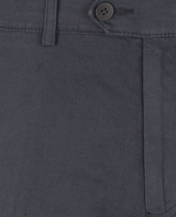 Chino Derby Linnen en Katoen | Navy Blauw