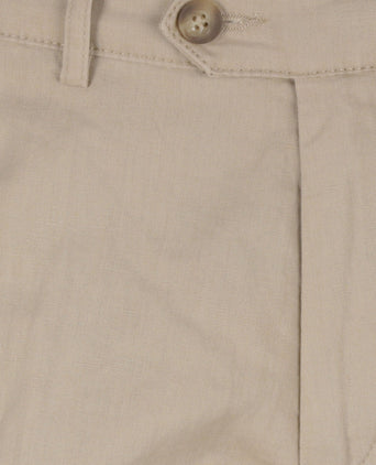 Chino Derby Linnen en Katoen | Bruin