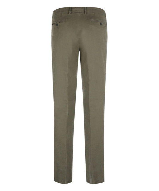Chino Derby Linen and Cotton | Green