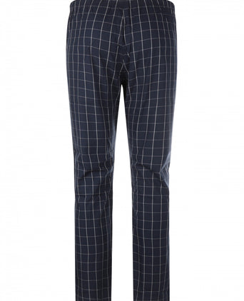 Pyjama set poplin katoen | Blauw