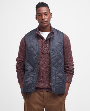 Barbour Polarquilt Zip-in Liner Bodywarmer | Navy Blauw