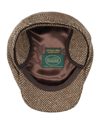 Tweed Cap met Oorflappen | Bruin