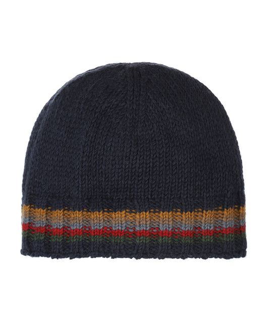 Muts Wol Fleece Lining | Navy Multi