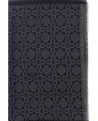 Sjaal Wol 60X190 | Blauw