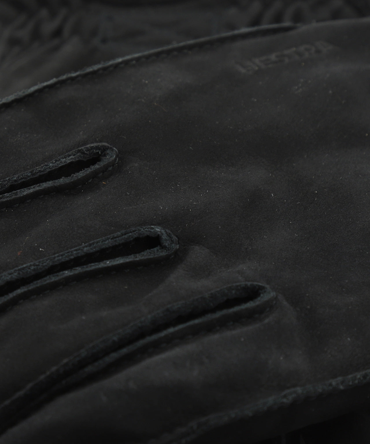 Handschoen Nubuck | Black