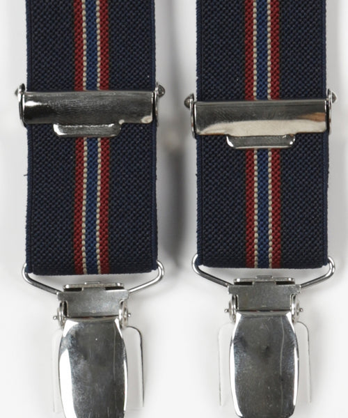 Smalle Bretels met clips | Blauw