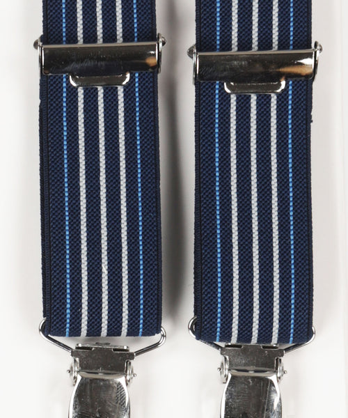 Smalle Bretels met clips | Blauw