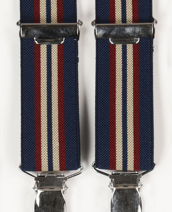 Smalle Bretels met clips | Blauw