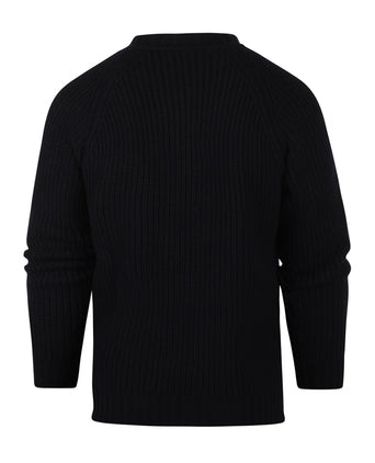 William Lockie Trui Joss Earl Ronde Hals | Navy