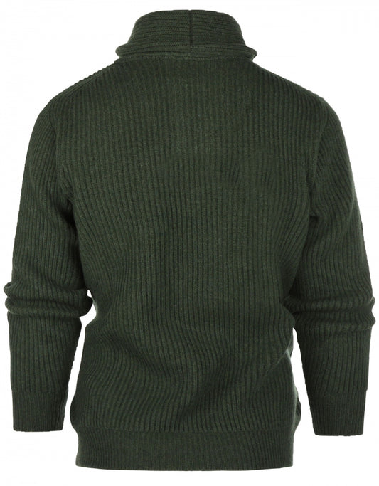 William Lockie Pullover mit Schalkragen | Rosmarin