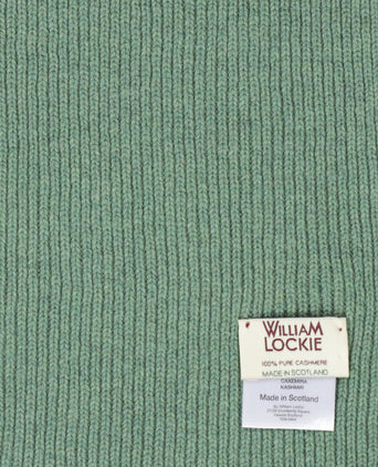 WL Cashmere Rib Sjaal | Groen