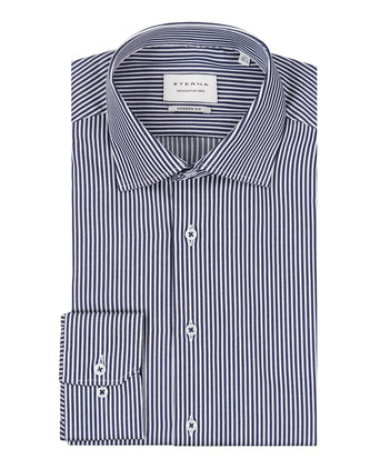 Overhemd gestreept | Blauw