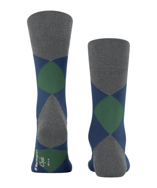 Sok Clyde | Grey/Blue/Green check