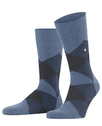 Clyde heren sokken | Blauw