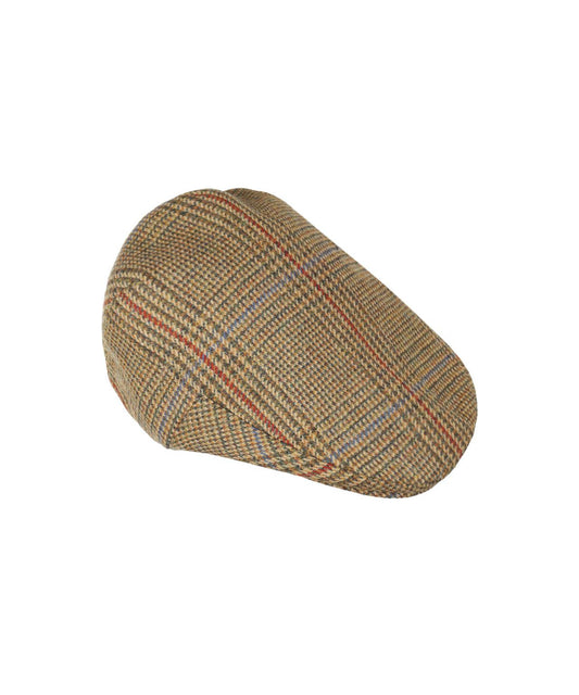 Klassieke Cap | Bruin Beige Ruit Fijn