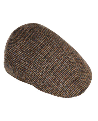 Tweed Cap Voorgevormd | Blauw
