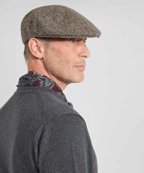 Tweed Cap Voorgevormd | Bruin