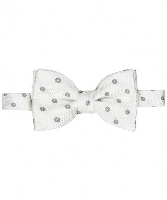 Strik zijde | Wit Print
