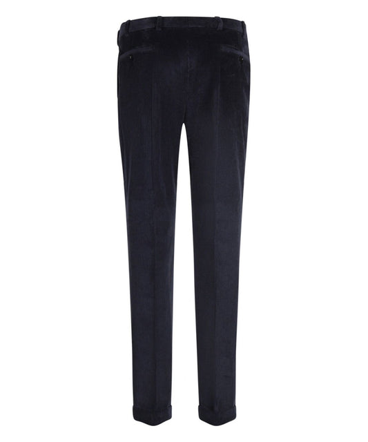 Corduroy Pantalon Brede Rib | Navy