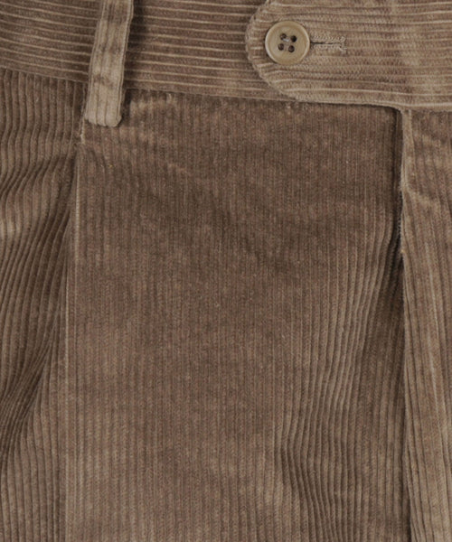 Corduroy Pantalon Brede Rib | Bruin