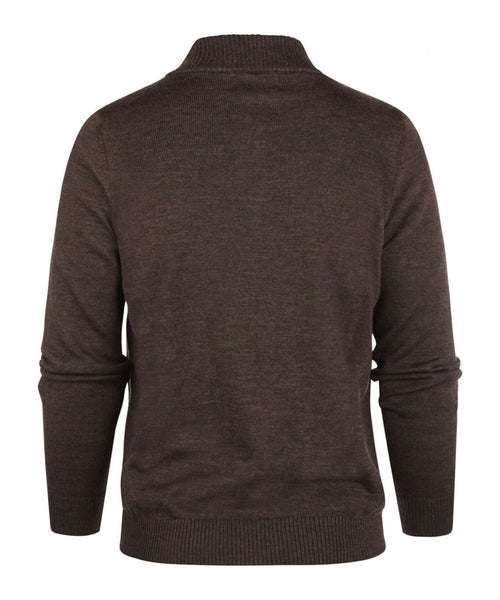 Merino Ritsvest | Bruin