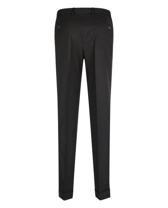 Wollen Pantalon | Antraciet Grijs