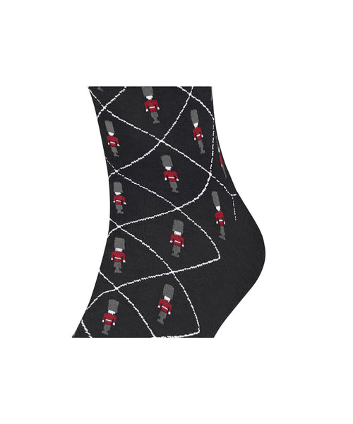 Burlington Guard Heren Sokken | Zwart