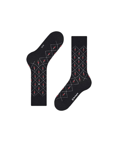 Burlington Guard Heren Sokken | Zwart
