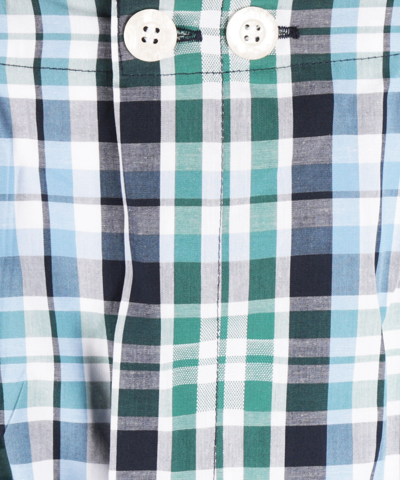 Derek Rose Flanell-Pyjama-Set | Blau