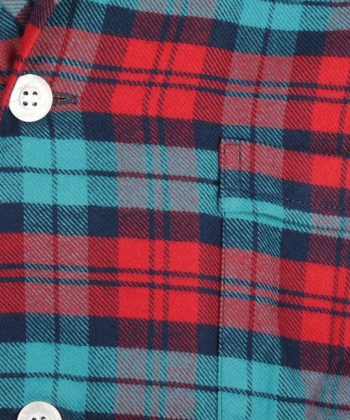 Derek Rose Flannel Pyjama Set | Rood