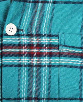 Derek Rose Flannel Pyjama Set | Groen