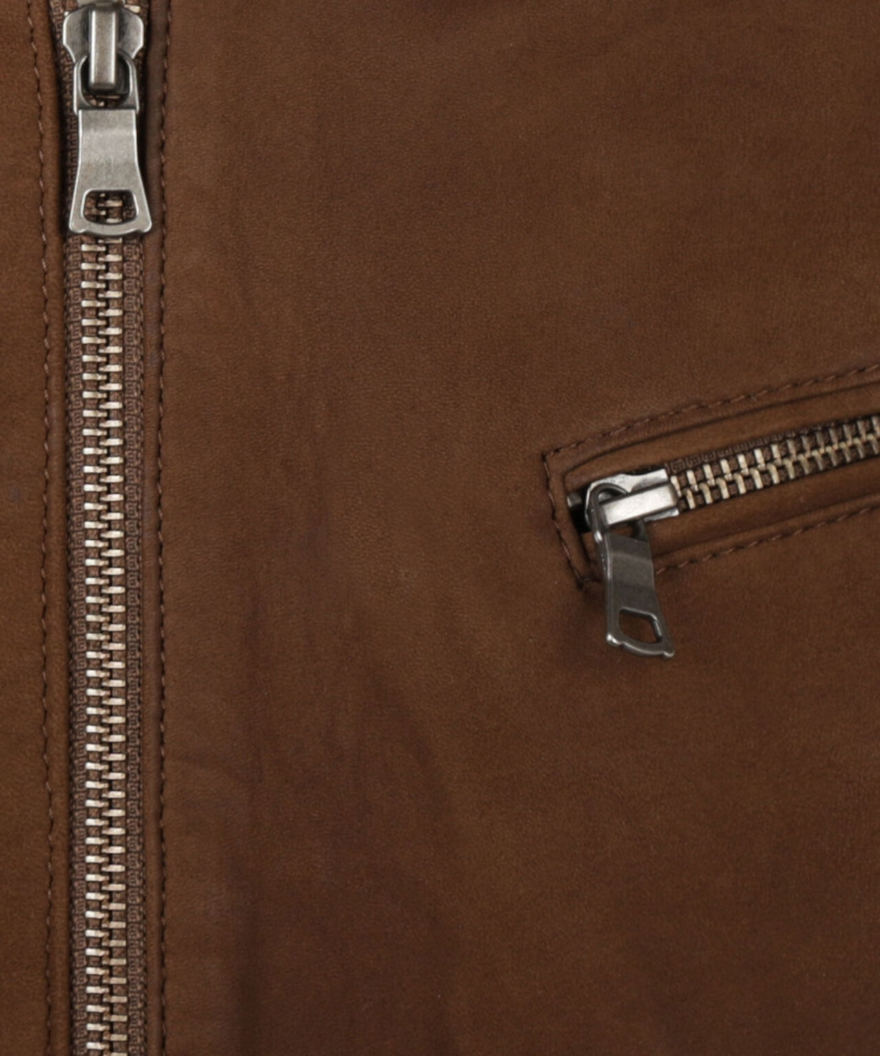 Leather Jacket | Brown