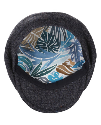 Newsboy Tweed Cap | Blauw