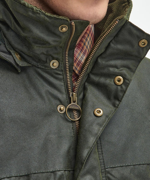 Barbour Bleaberry Wax Jacket | Groen