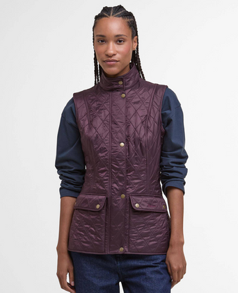 Barbour Dames Wray Quilted Gilet | Roze