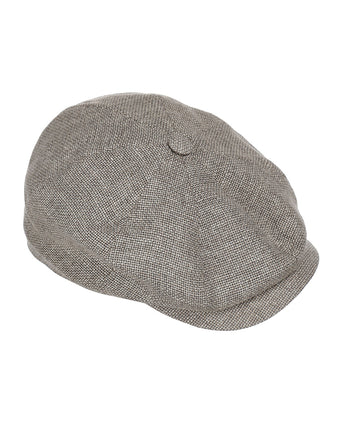 Stetson Hatteras Virgin Wool/Linen | Zilver Grijs