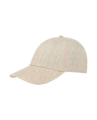 Baseball Cap Linen | Beige