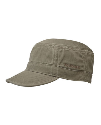 Army Cap Cotton | Olijf Groen