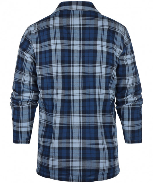Pyjama Flannel | Donkerblauw/Lichtblauw ruit