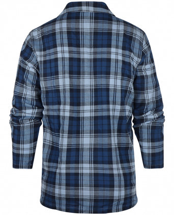 Pyjama Set Flannel | Navy Blauw
