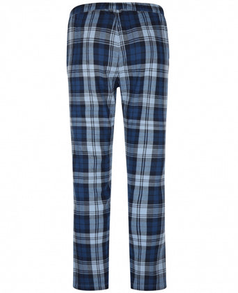 Pyjama Set Flannel | Navy Blauw