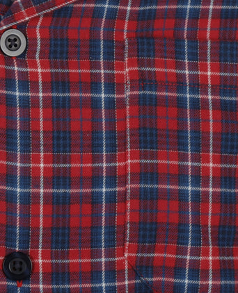 Pyjama Set Flannel | Rood